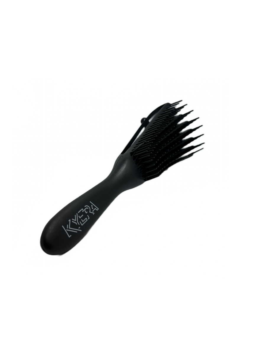 Flexible Soft Bristle Vent Design Wet Detangler Hair Brush For Natural